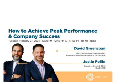 How to Achieve Peak Performance & Company Success